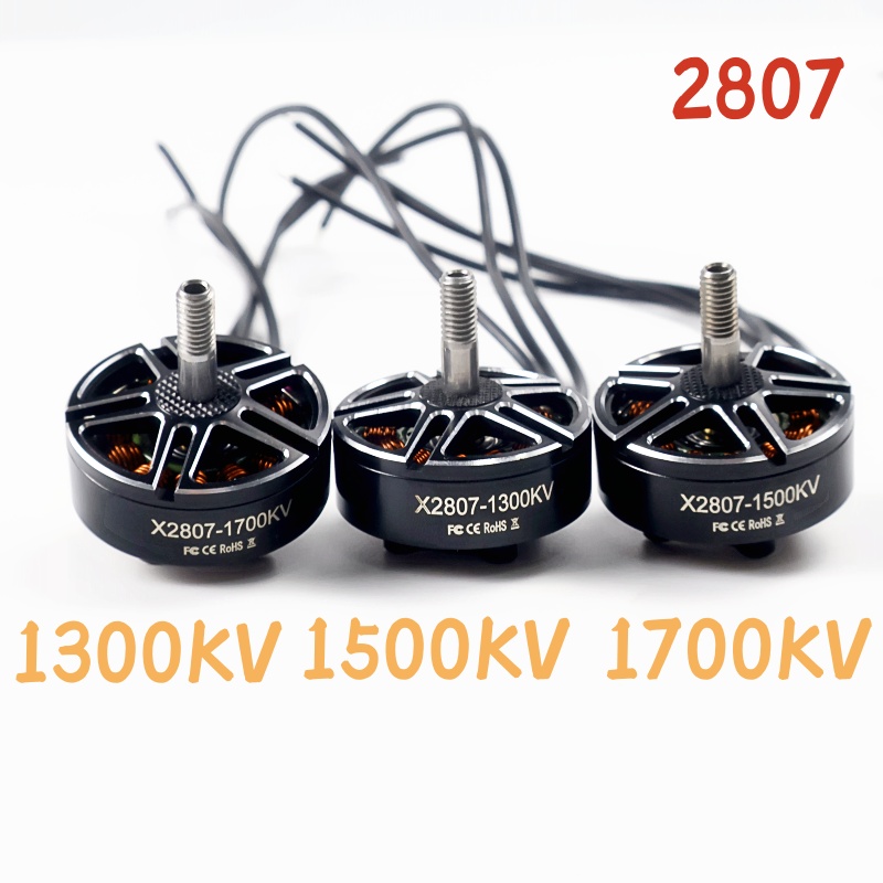 Drone Kit Long Range - New X2807 Motor 1300KV/1500KV/1700KV 6S Brushless