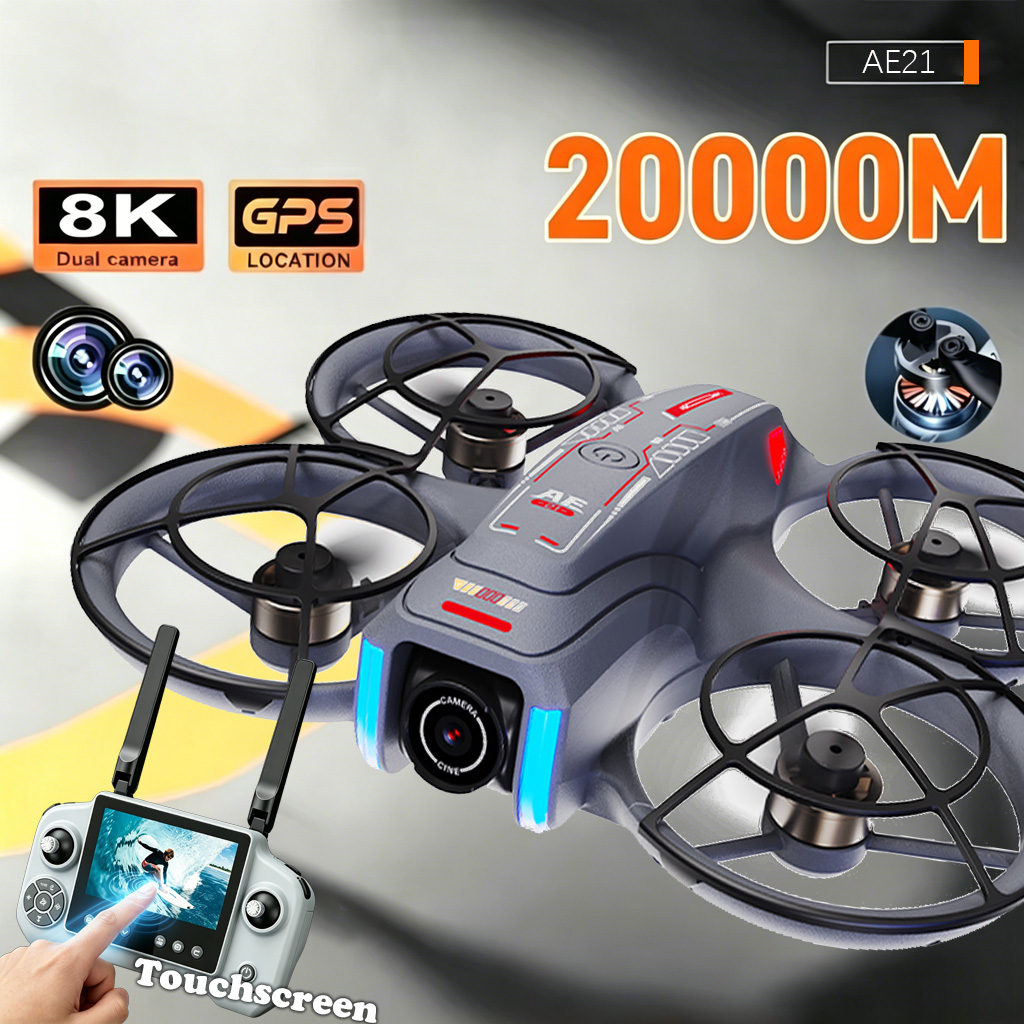 Drone Kit Professional - Upgrade AE21 Aerial Drone 8K HD