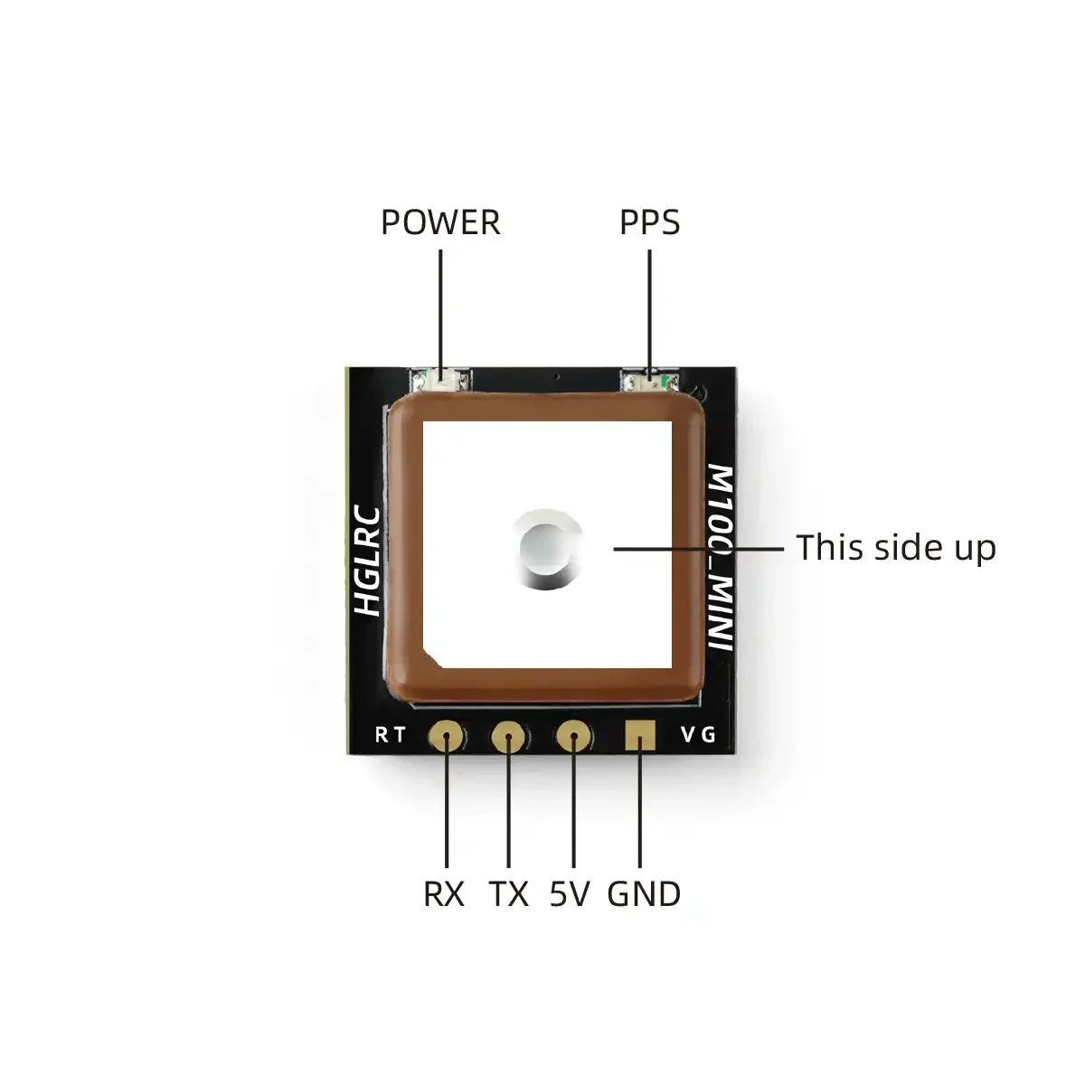 HGLRC M100 MINI M10 GPS Module - Drone Kit Long Range avaliação e preço