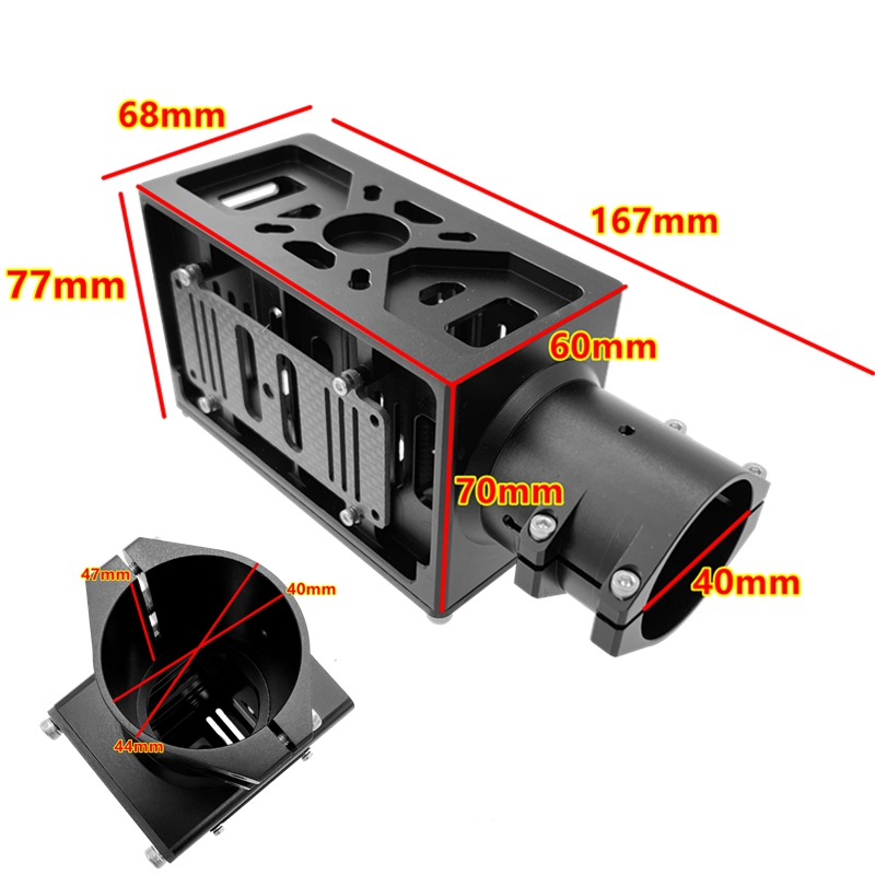 XAERO D40 Carbon Tube Motor Mo - Drone Kit Heavy Lift avaliação e preço