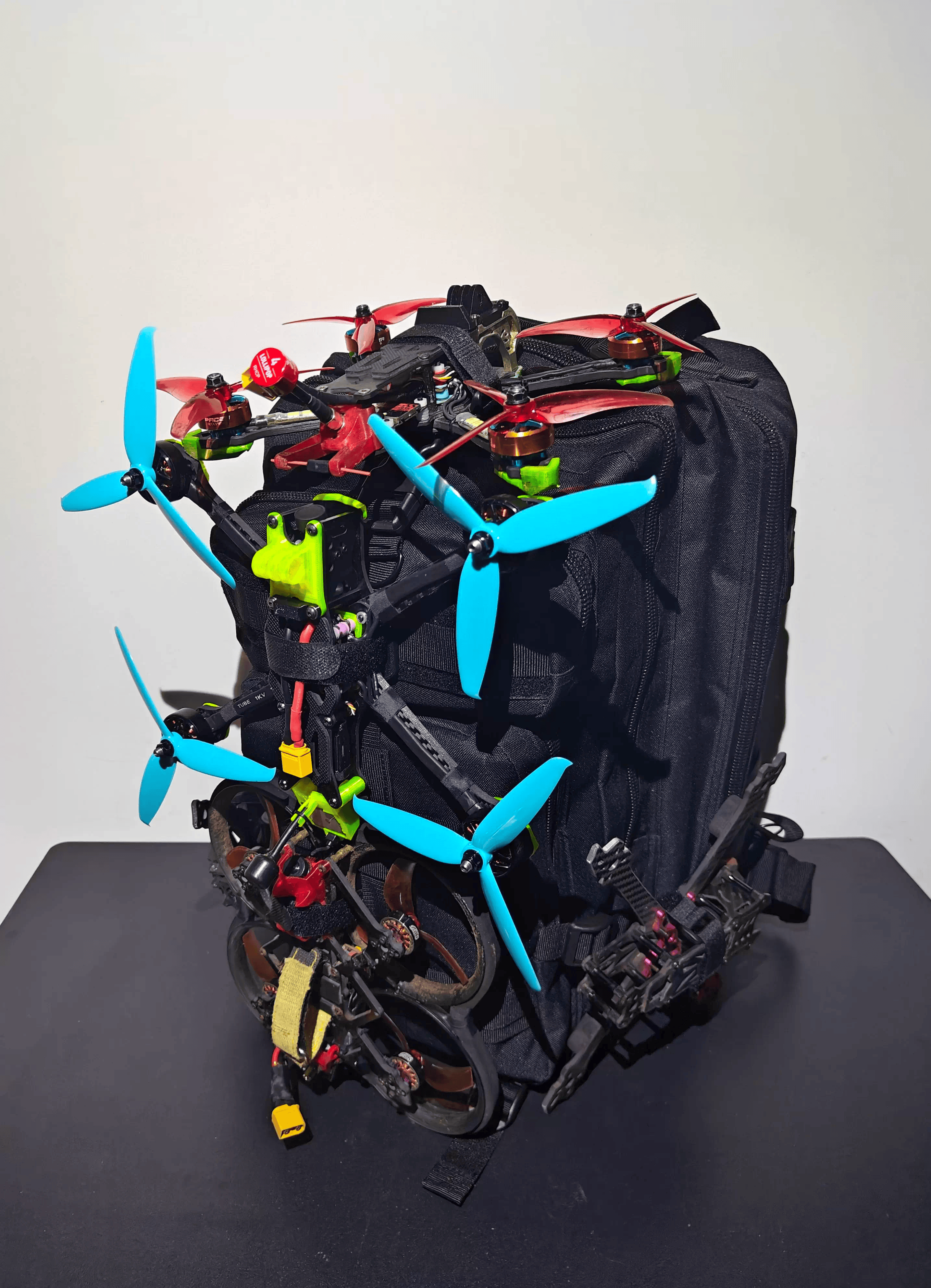 FPV Backpack Military Hang 4-5 - Drone Kit Octocopter avaliação e preço