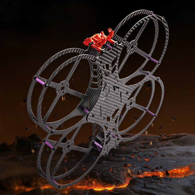 Flyroun 5 Inch Carbon Fiber FP - Drone Kit Octocopter avaliação e preço