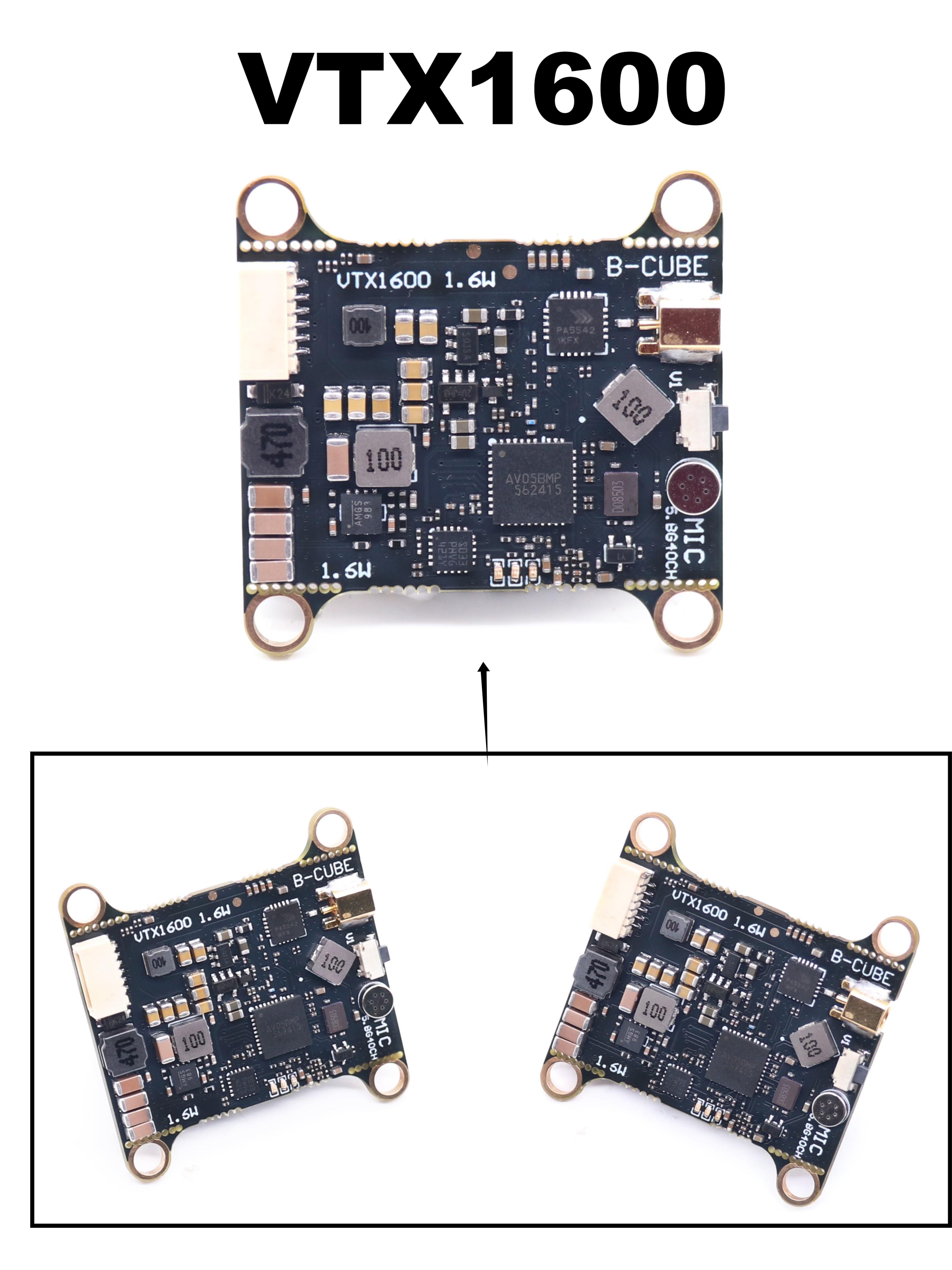 B-CUBE 5.8G VTX 800 1000 1600  - Drone Kit Vtol avaliação e preço