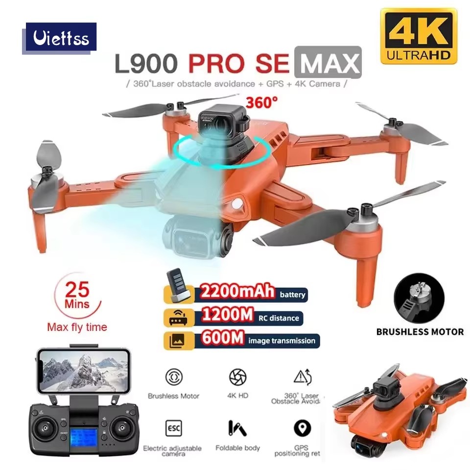 L900 Pro / SE / MAX Drone 4K P - Drone Kit Vtol avaliação e preço