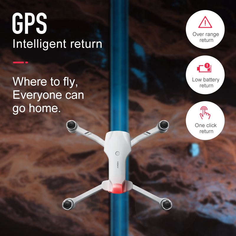 4DRC F10 RC Drone GPS 6K HD Du - Drone Kit Vtol avaliação e preço