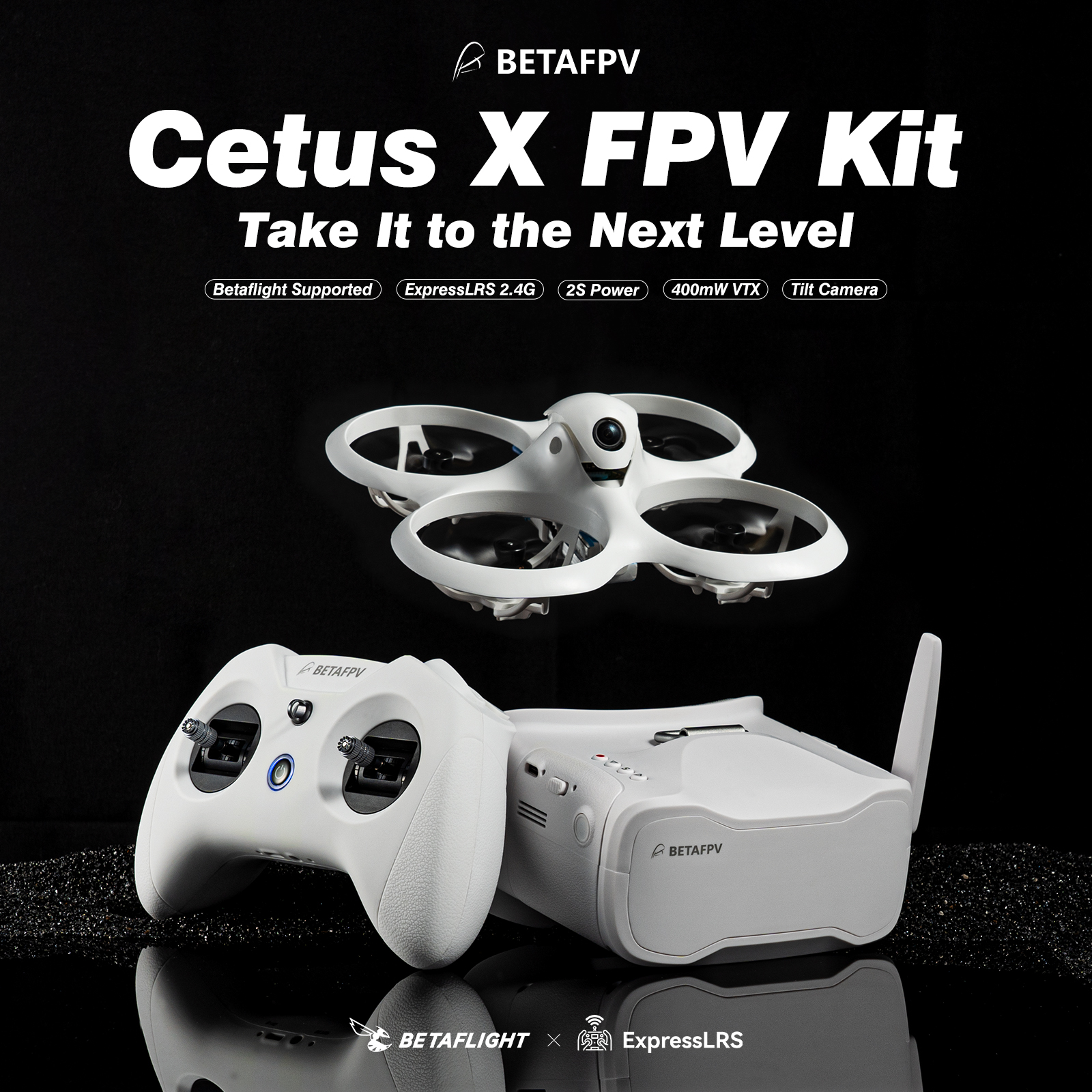 BETAFPV Cetus X FPV Kit Racing - Drone Kit Build Yourself avaliação e preço