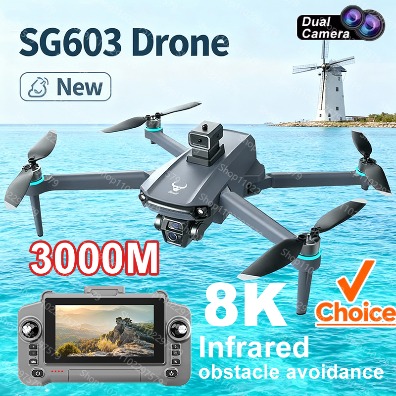 New Brushless Power SG603PRO D - Drone Kit Long Range avaliação e preço