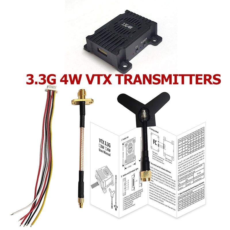 3.3GHz 3.3G 4W FPV Drones Mode - Drone Kit Fpv avaliação e preço
