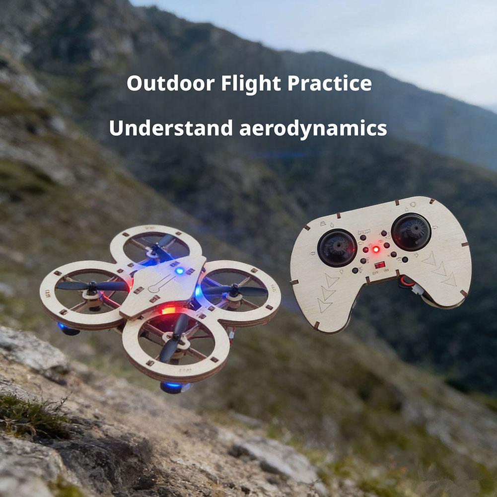 DIY Wooden RC Drone Quadcopter - Drone Kit Octocopter avaliação e preço