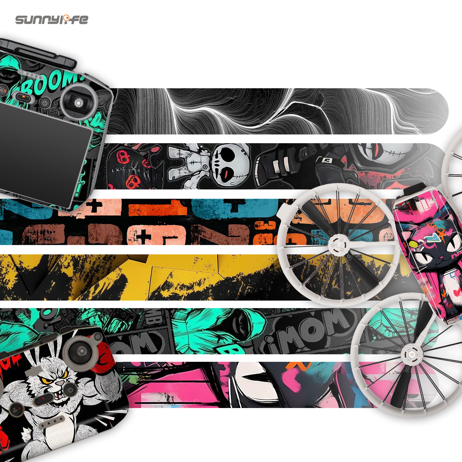 Sunnylife Sticker Kit for DJI  - Drone Kit Waterproof avaliação e preço
