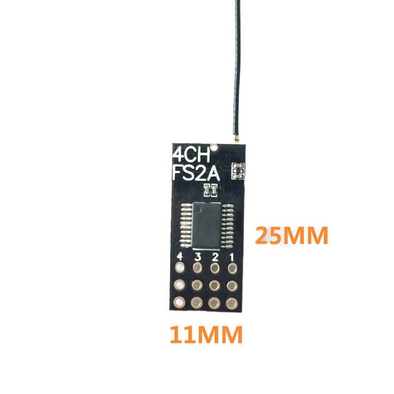 Flysky FS2A Mini Receiver 4CH  - Drone Kit Long Range avaliação e preço