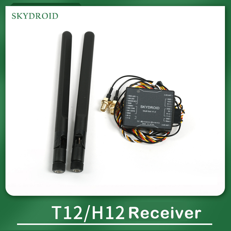 Skydroid H12 T12 Receiver with - Drone Kit Hexacopter avaliação e preço