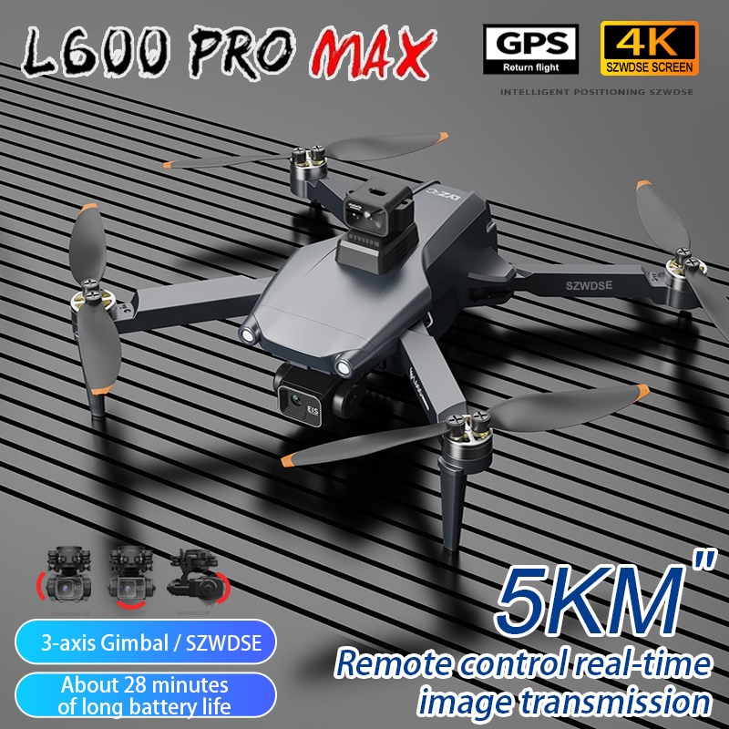 L600 Pro MAX /L600 PRO Drone 4 - Drone Kit Professional avaliação e preço