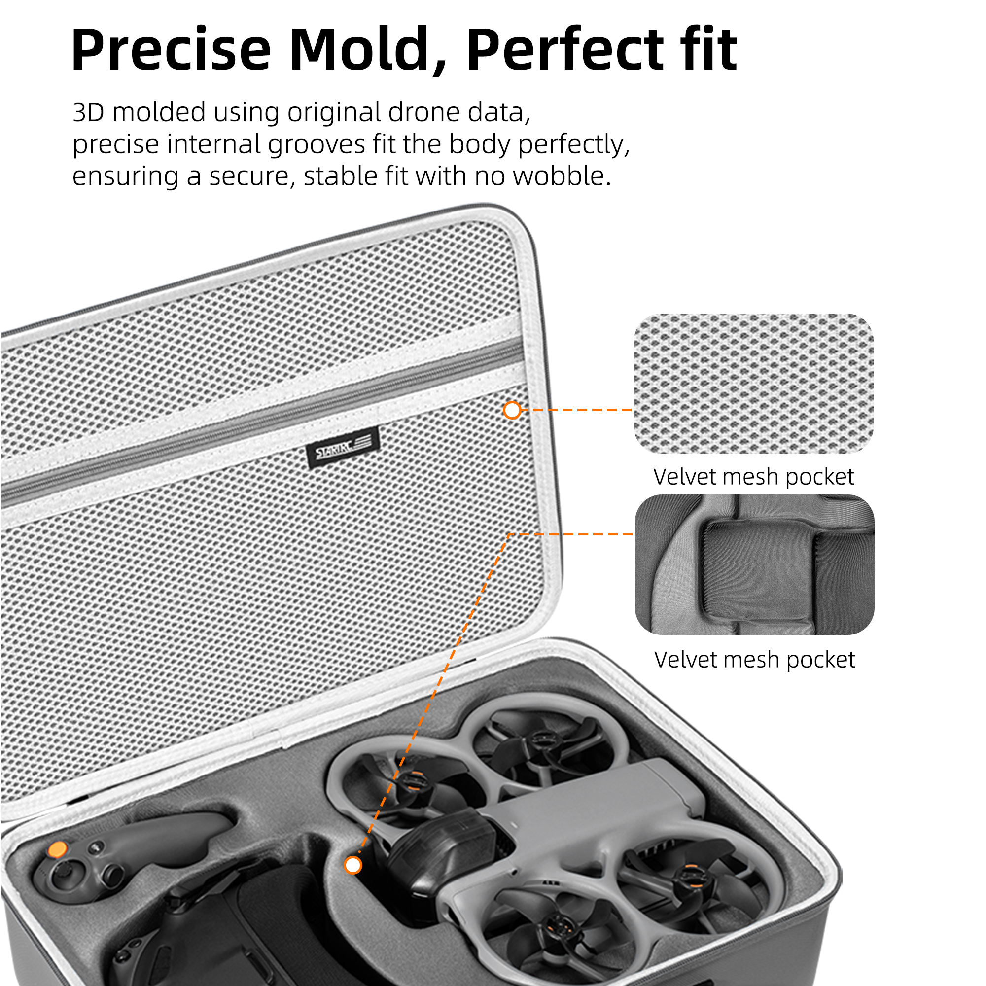 Portable Storage Bag For DJI A - Drone Kit Waterproof avaliação e preço