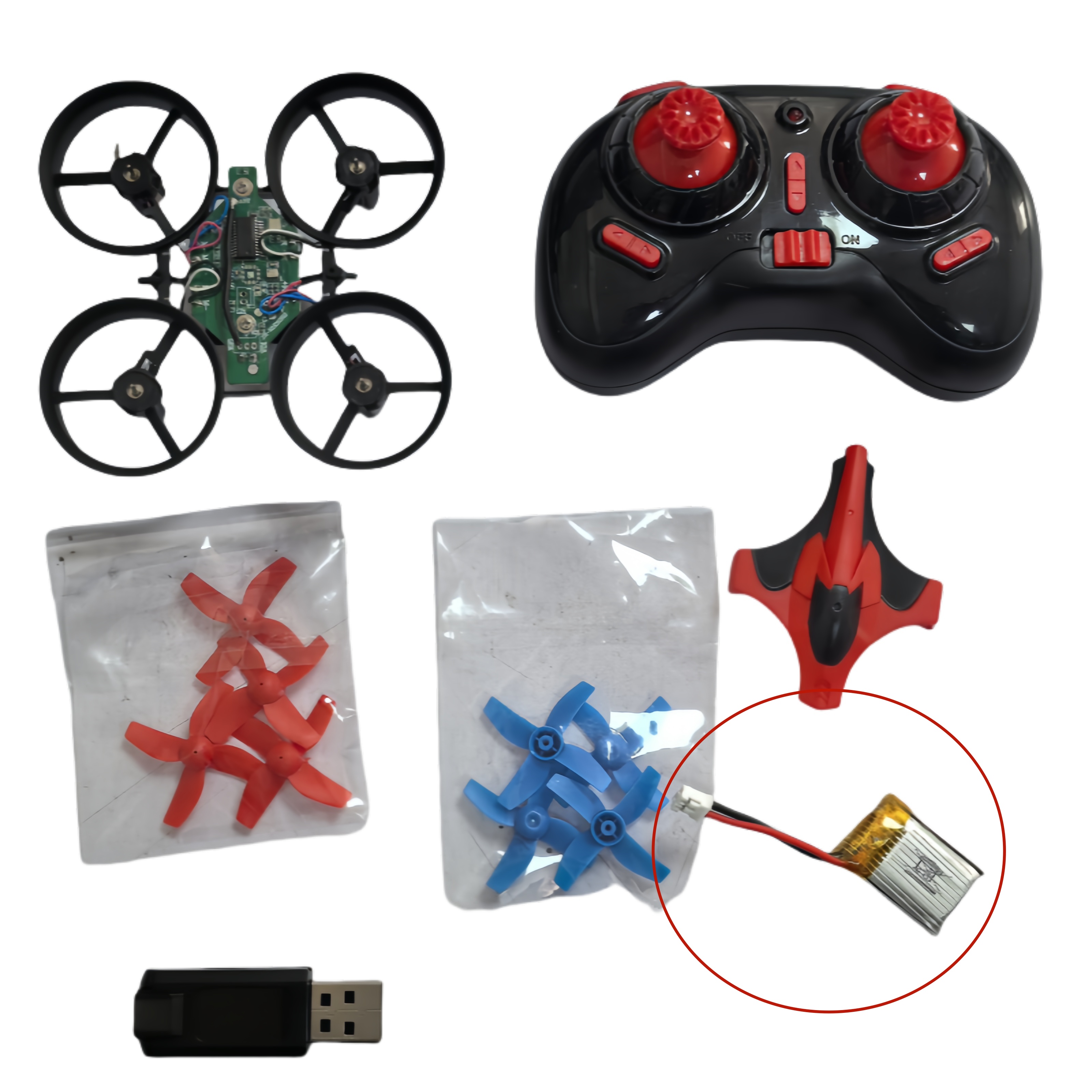DIY RC Drone Parts 2.4GHz Each - Drone Kit Build Yourself avaliação e preço