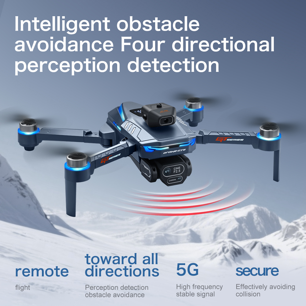 2026 New GT8 Drone GPS 8K Prof - Drone Kit Professional avaliação e preço