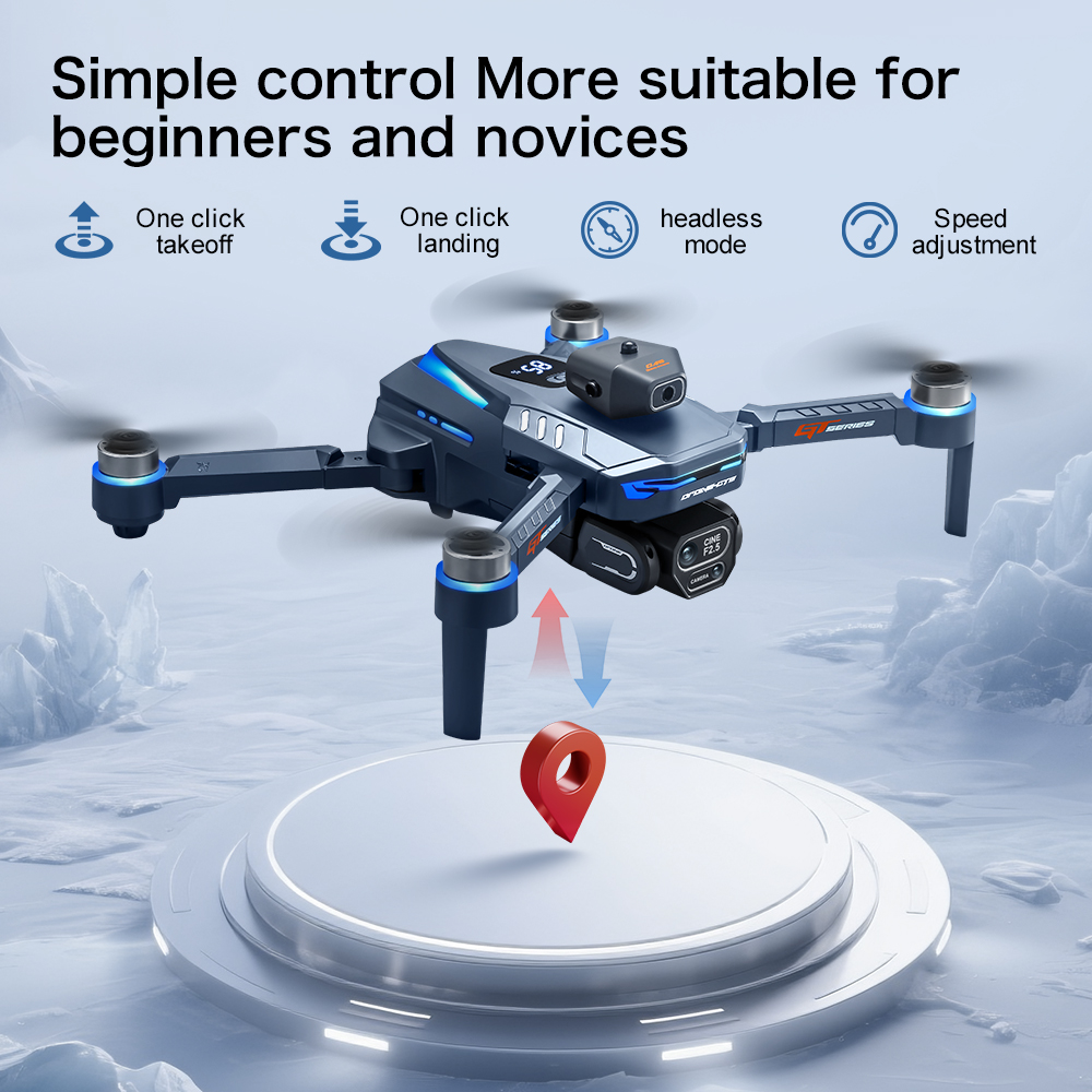 2026 New GT8 Drone GPS 8K Prof - Drone Kit Professional avaliação e preço