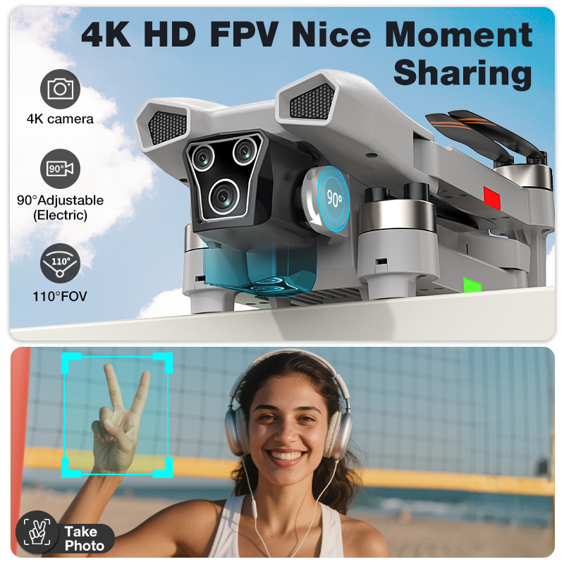 2026 Hot L017 Pro Drone Brushl - Drone Kit Professional avaliação e preço