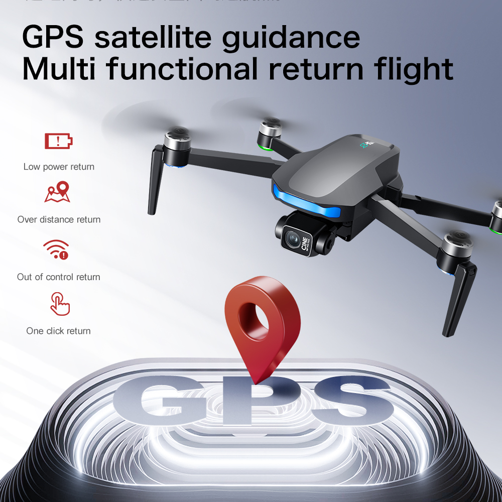 New S-X1 MAX Drone GPS 8K Prof - Drone Kit Professional avaliação e preço
