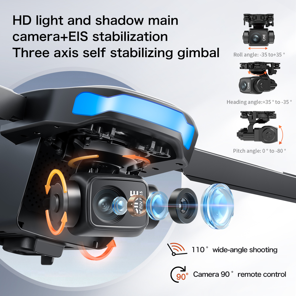 New S-X1 MAX Drone GPS 8K Prof - Drone Kit Professional avaliação e preço